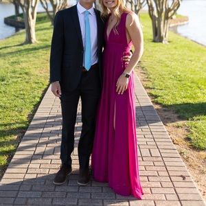 Formal dress - fuchsia